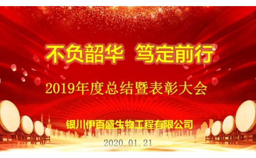 “不負韶華，篤定前行”2019總結表彰暨新春年會圓滿成功！